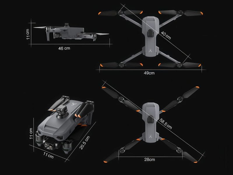 SG909-12-ai ZLL SG909 Drone