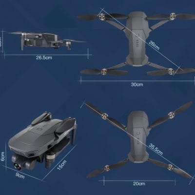 14-ai ZLL SG907 MAX Drone(XIANG 3)