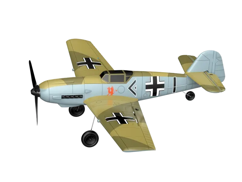 BF109 (RTF/PNP) 4CH 400mm with Gyro (15.7'')