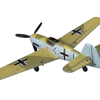 BF109 (RTF/PNP) 4CH 400mm with Gyro (15.7'')