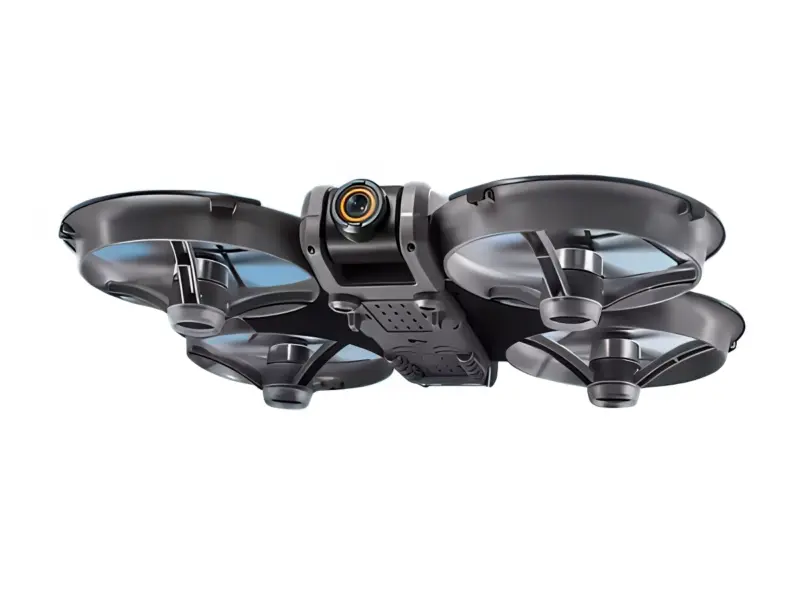 S156 (8) Humfly S156 WiFi FPV Drone with 4.9" LCD Screen Controller, 480P Dual Camera, Optical Flow Hover, 360° Obstacle Avoidance