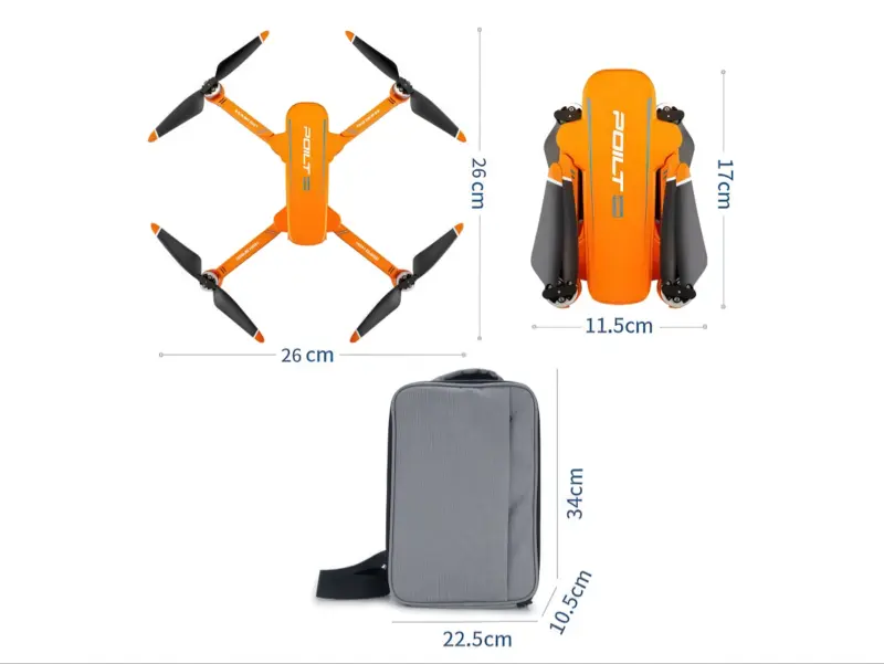 X17 (5) JJRC X17 WiFi FPV Drone with 6K Camera, GPS, Brushless Foldable RC Quadcopter